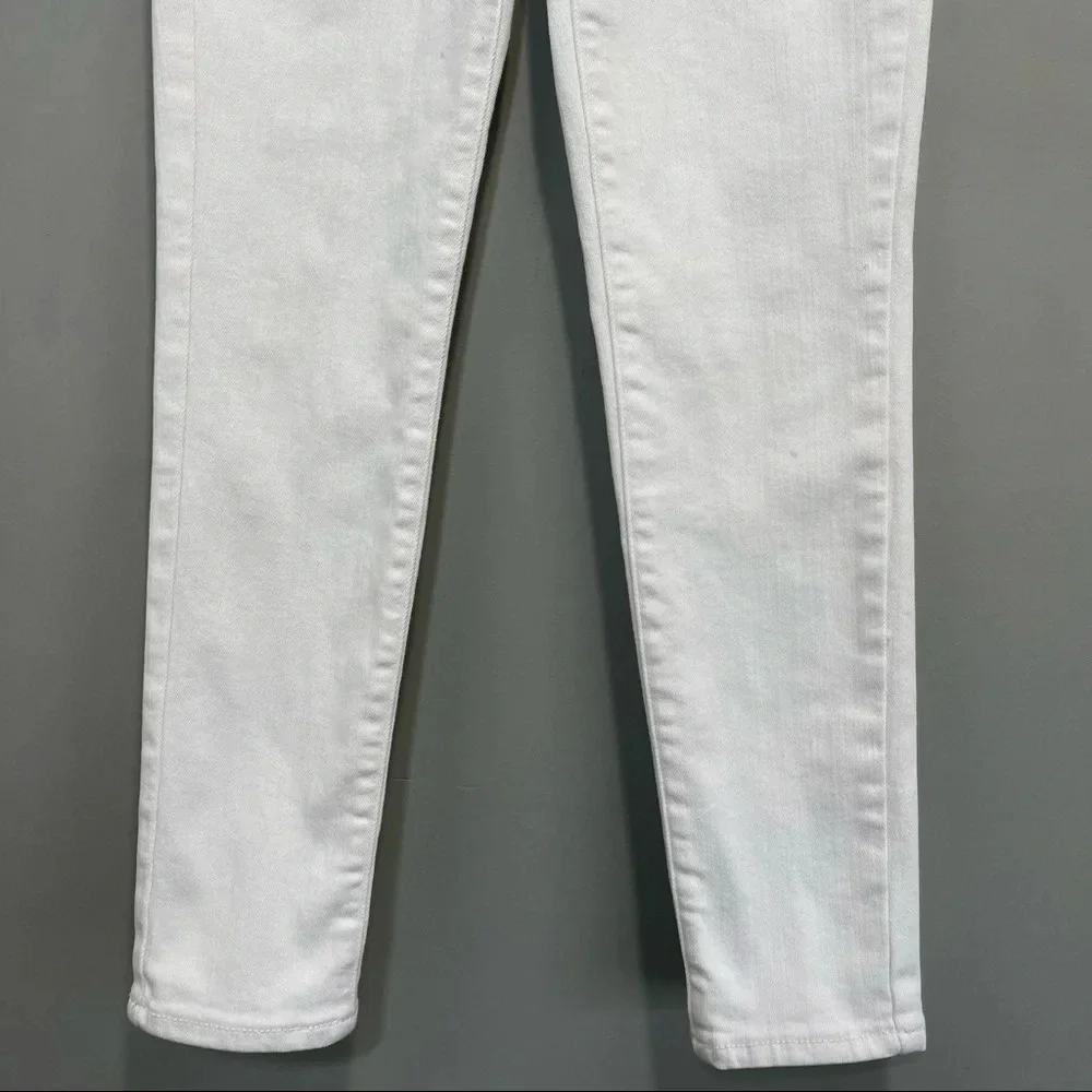Cat & Jack Skinny White Jeans Girls size 12 - Picture 3 of 7